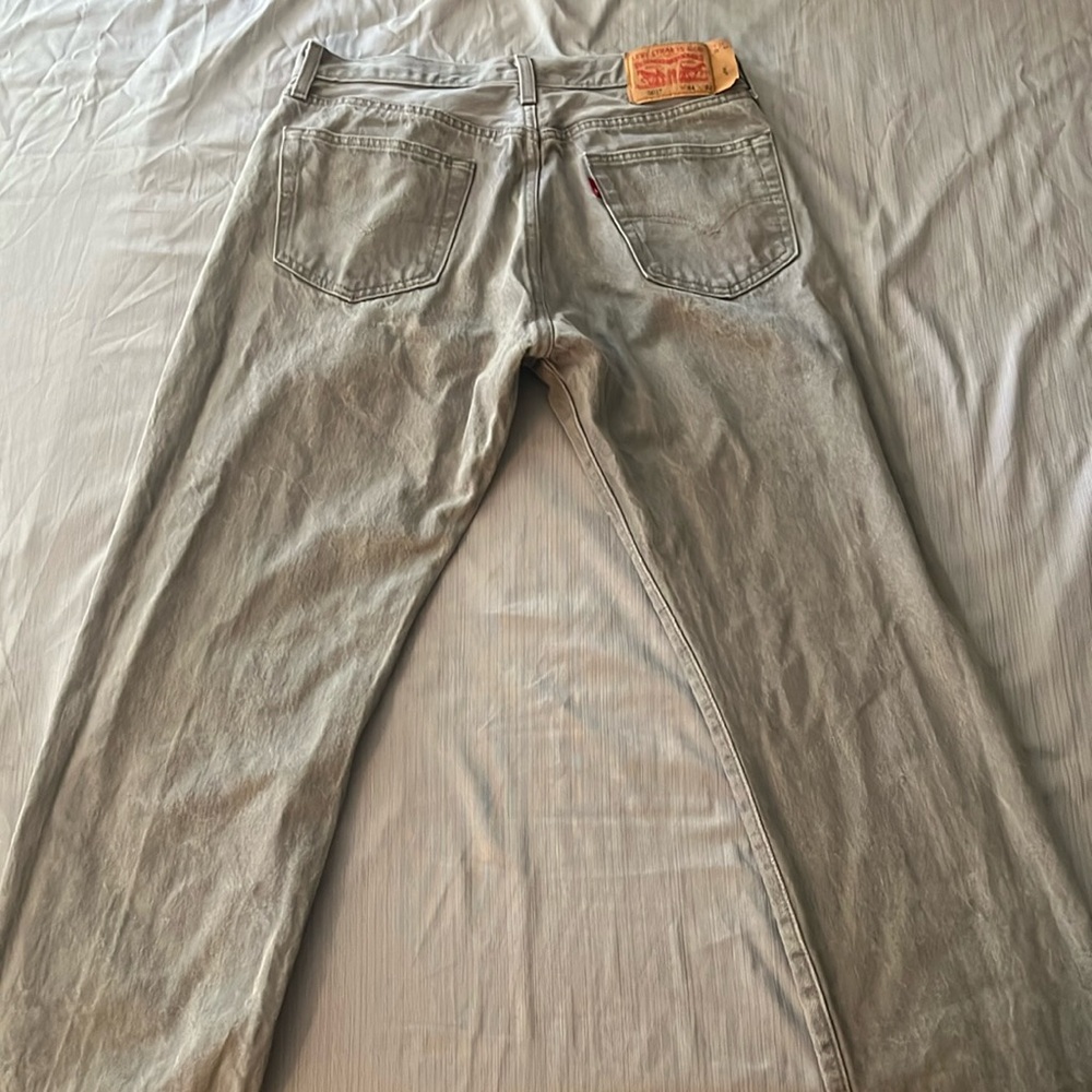 Grey Levi jean’s excellent condition size 34x32